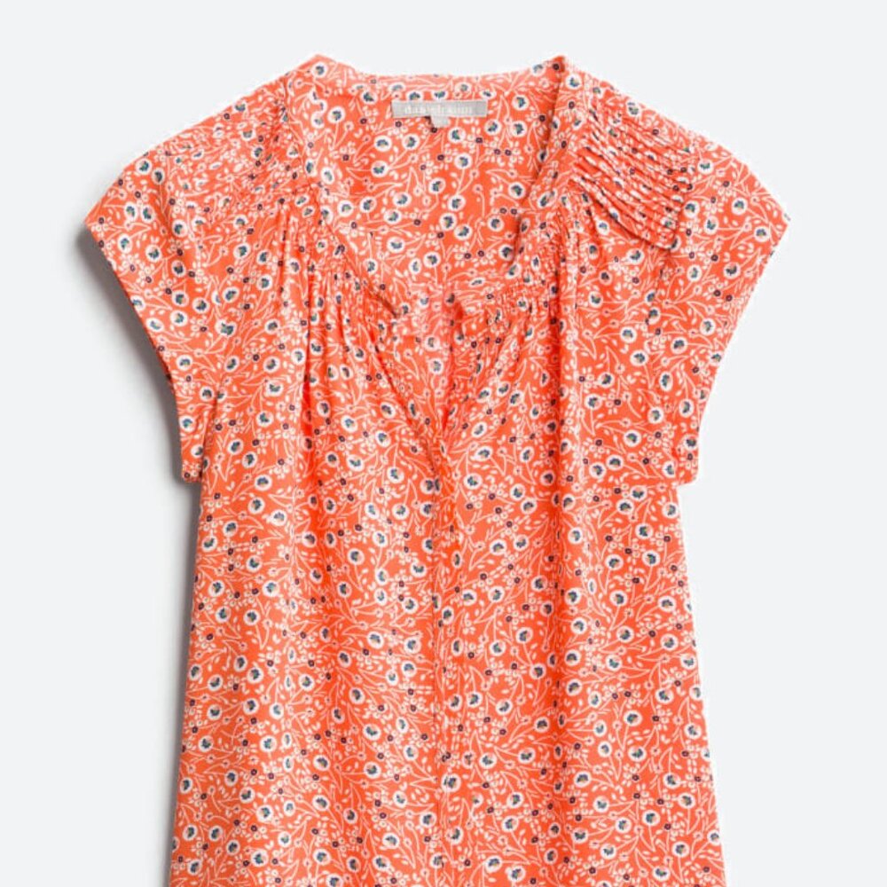 Bernal Split Neck Blouse